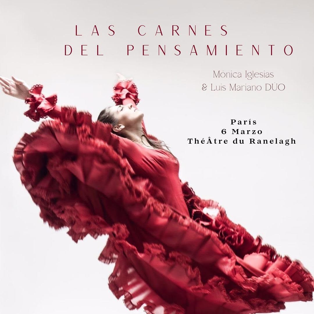 Mónica Iglesias interpretando Las carnes del pensamiento